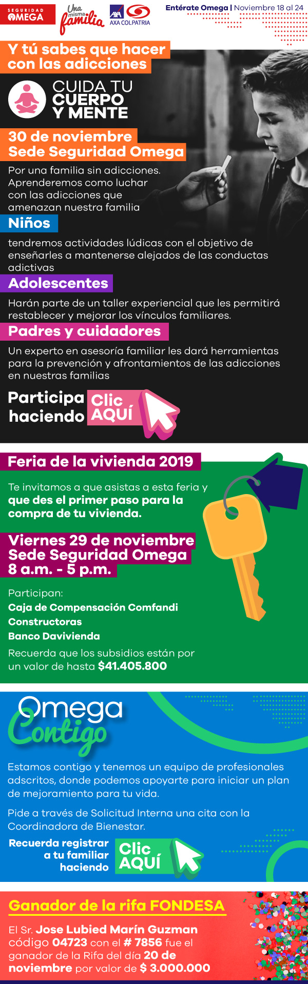 Seguridad Omega - Boletín de Seguridad