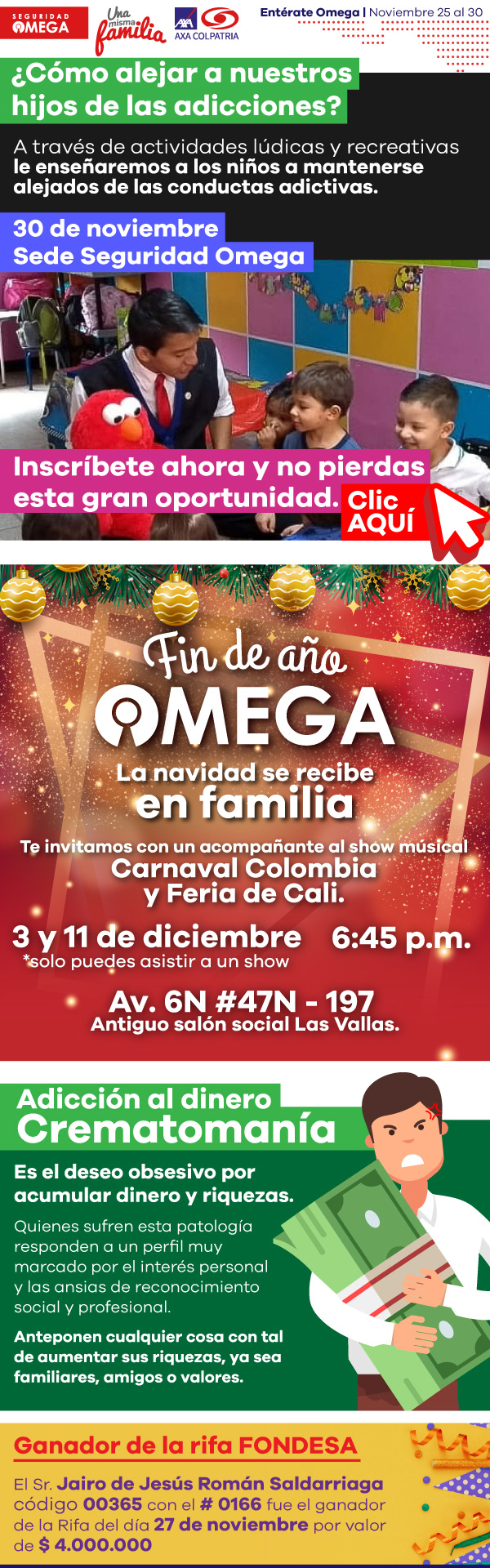 Seguridad Omega - Boletín de Seguridad