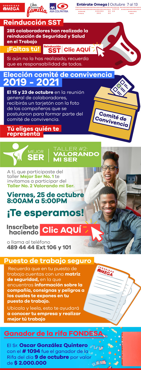 Seguridad Omega - Boletín de Seguridad