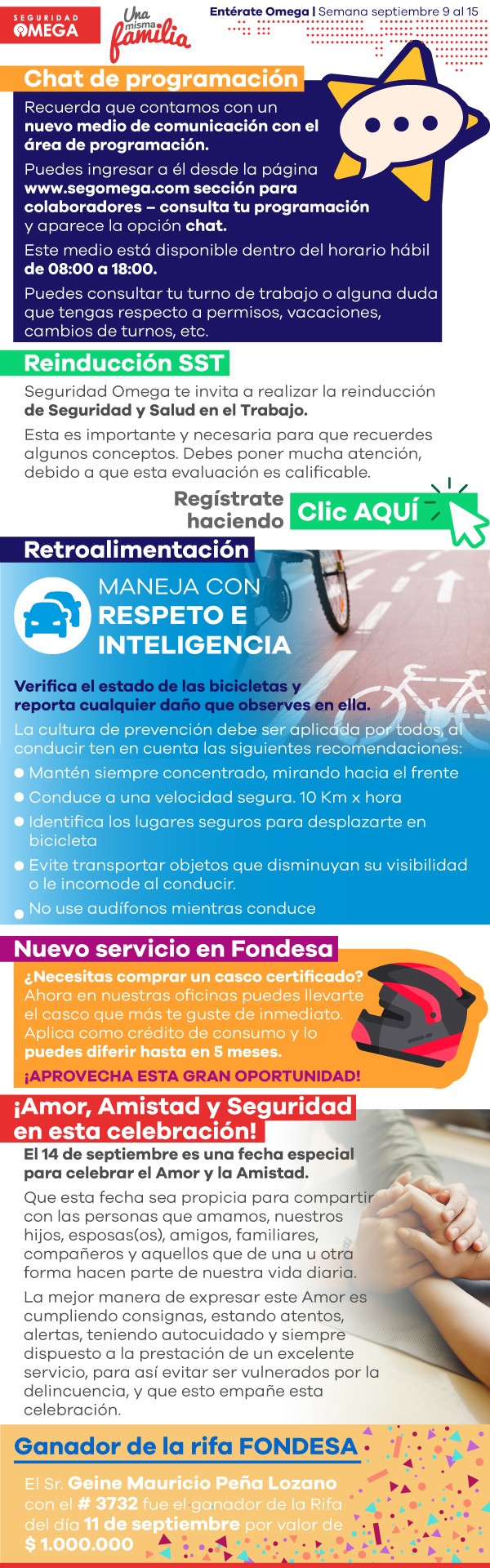 Seguridad Omega - Boletín de Seguridad