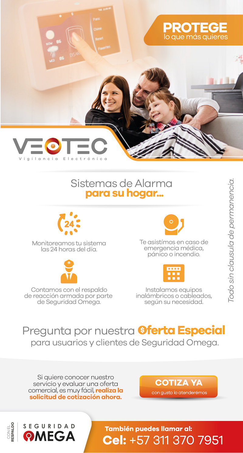 Oferta Especial para usuarios y clientes de Seguridad Omega