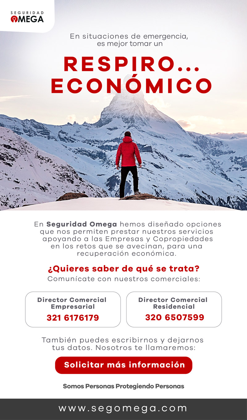 En situaciones de emergencia, es mejor tener un respiro...económico