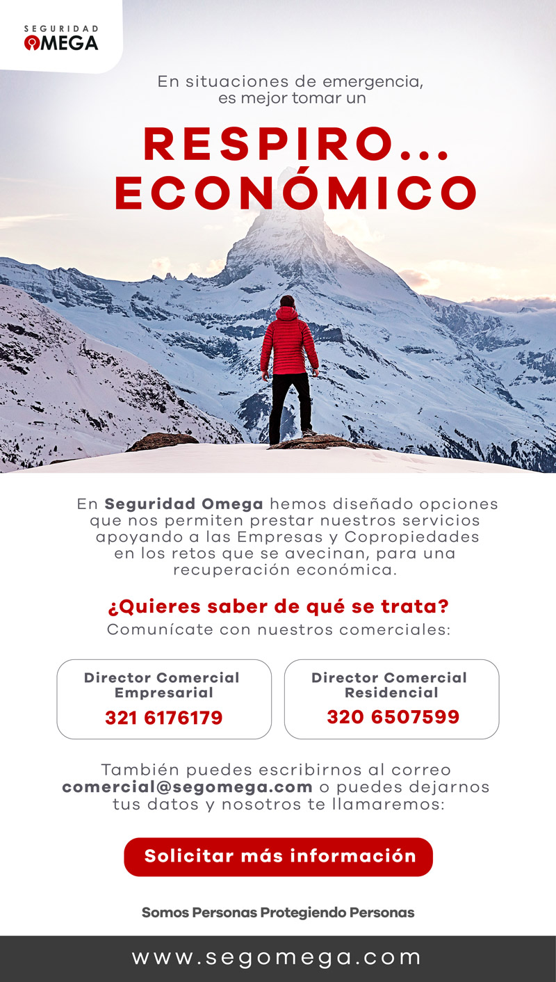 En situaciones de emergencia, es mejor tener un respiro...económico