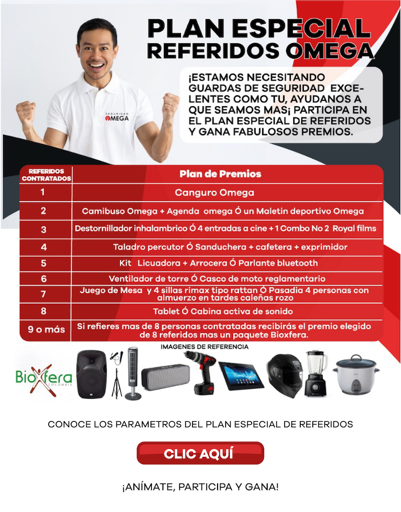 Plan especial: referidos Omega
