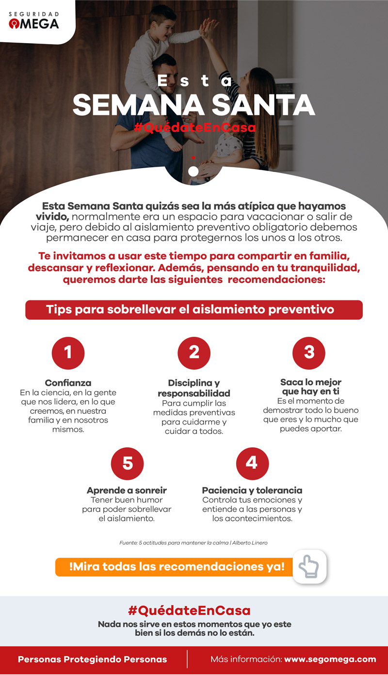 Esta Semana Santa #QuédateEnCasa