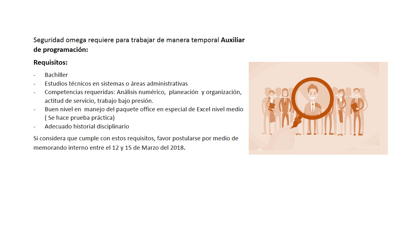 Seguridad Omega - Boletín de Seguridad Octubre 2016