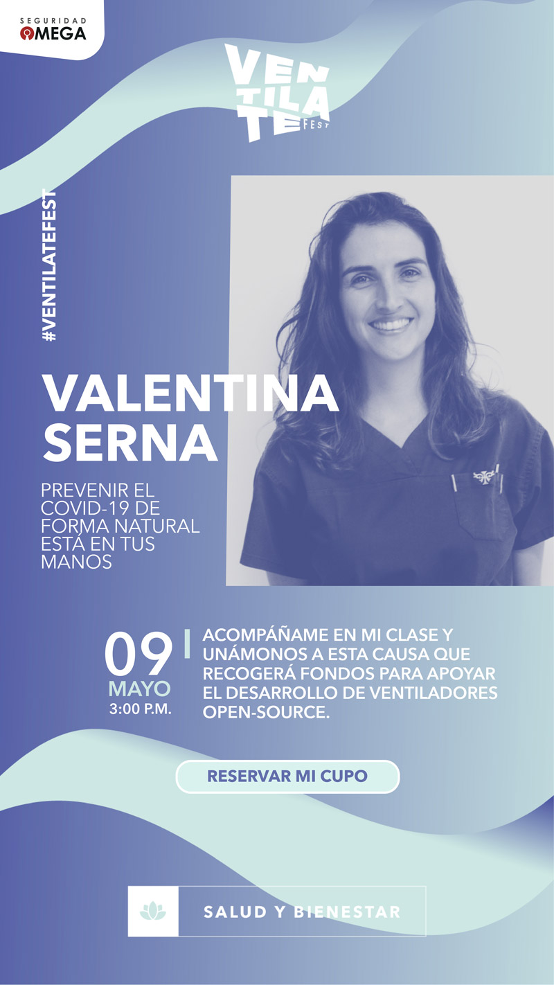 Prevenir el Covid-19 de forma natural está en tus manos #VentilateFest