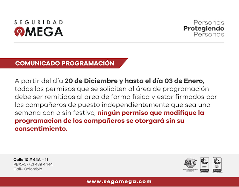 Boletín de seguridad