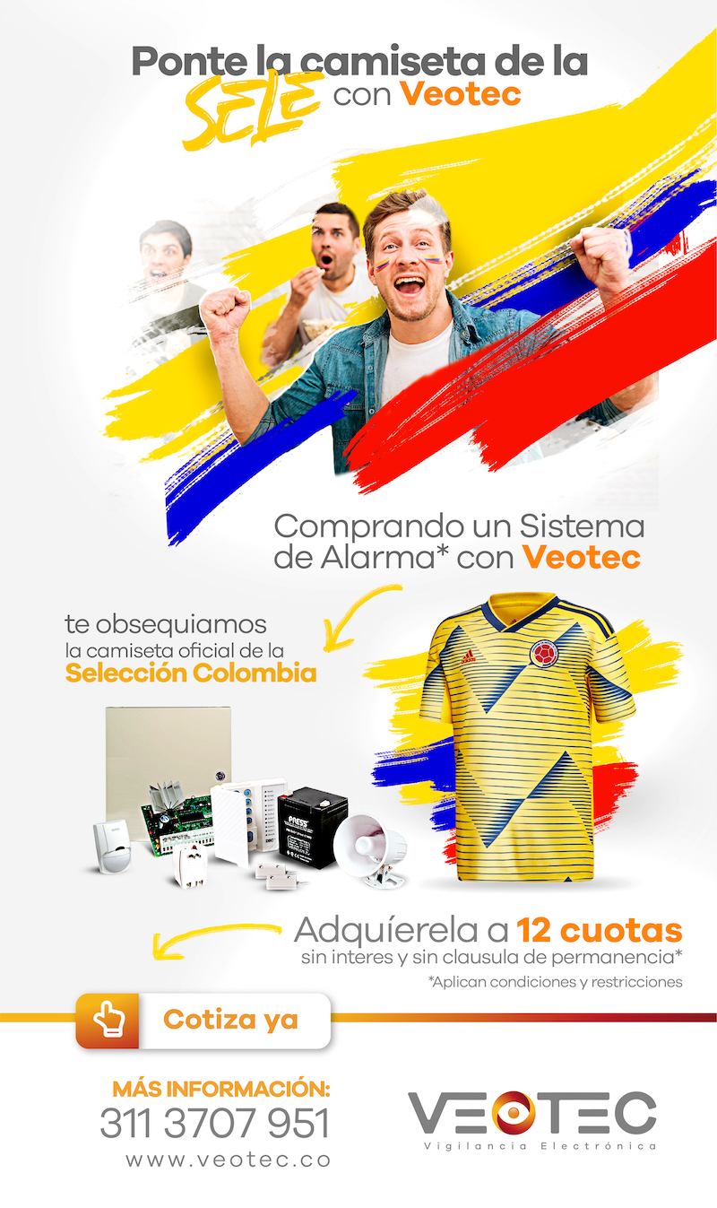 Ponte la camiseta de la selección con Veotec