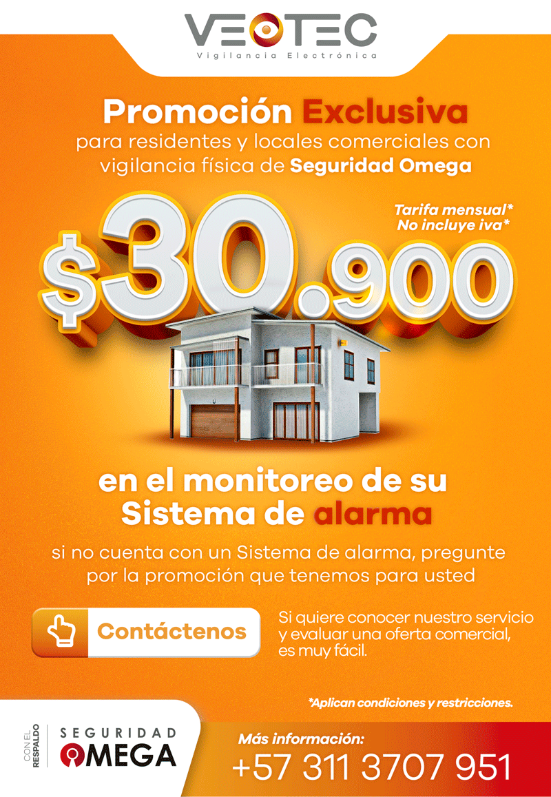 ¿Tienes un Sistema de alarma? Veotec lo monitorea por un increíble precio
